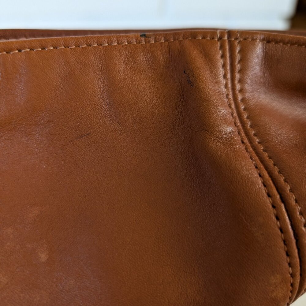 Vintage Coach Monterey Hobo Lightweight United States British Tan Handbag Purse - Picture 8 of 12